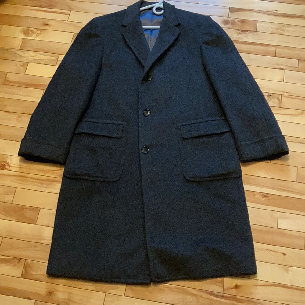 Men’s Cashmere Peacoat Medium